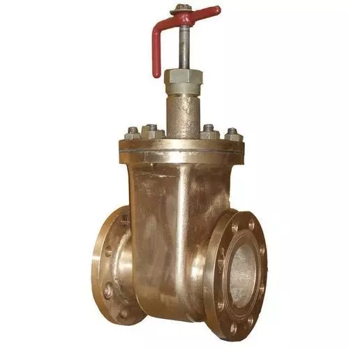 Бронзовая клинкетная задвижка 100x6 мм 532-0117 (ИТШЛ.49165507)